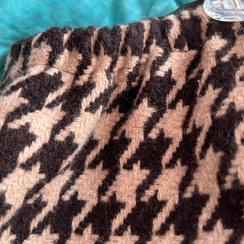 Talbots woman size 16W wool skirt camel chocolate NWOT - Picture 8 of 11
